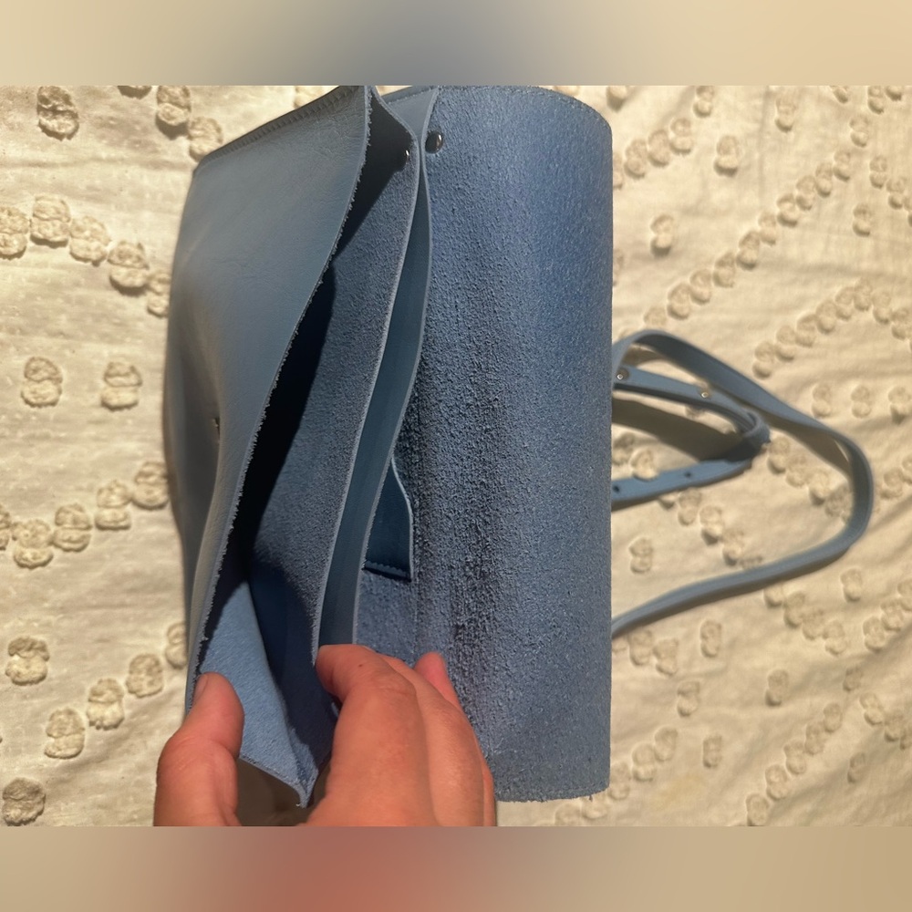 Shinola Blue Purse - Picture 3 of 4
